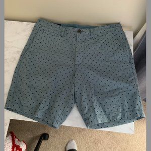 1901 Polka Dot khaki shorts